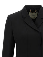 Black Virgin Wool Blazer