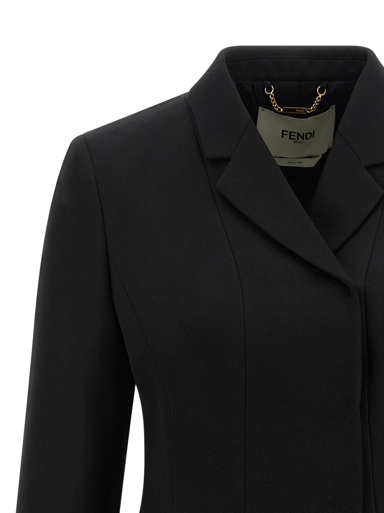 Black Virgin Wool Blazer
