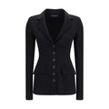 Black Wool Oves Aries Full-Length Jacket