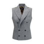 Gray Wool Oves Aries Waistcoat