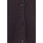 Brown Wool Oves Aries Cardigan