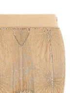 Multicolor Silk Long Skirt
