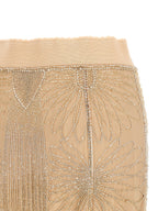 Multicolor Silk Long Skirt