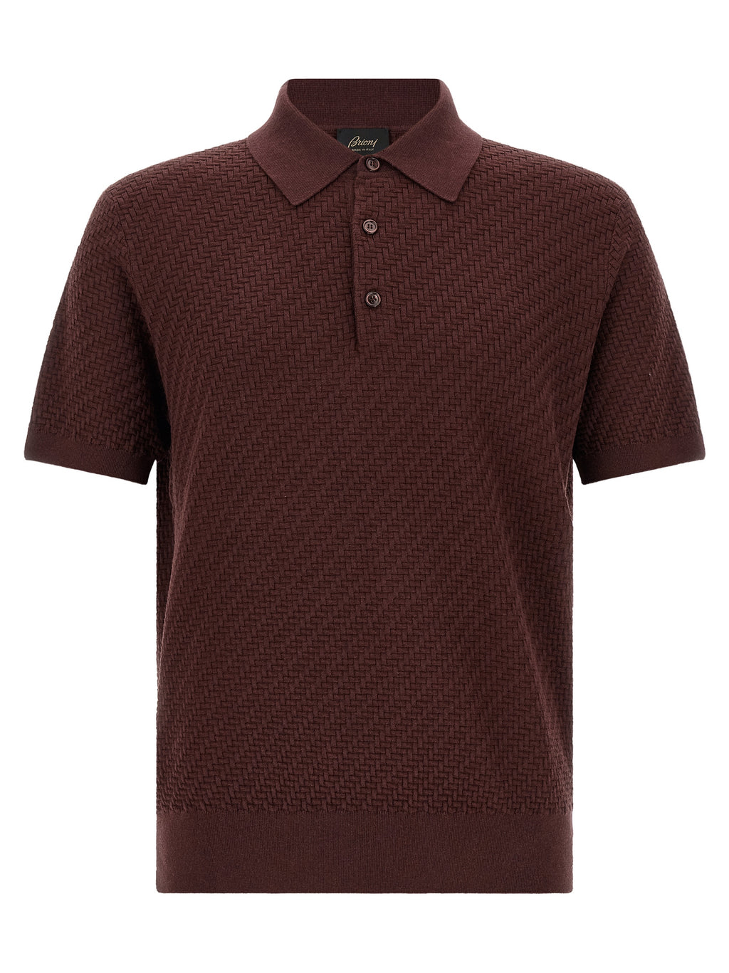 Purple Cotton Polo Shirt