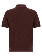 Purple Cotton Polo Shirt