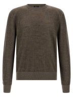 Brown Cashmere Cardigan