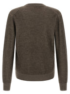 Brown Cashmere Cardigan