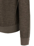 Brown Cashmere Cardigan