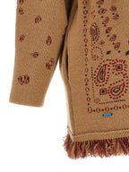 Beige Cashmere Cardigan