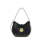 Black Calf Leather Bos Taurus Shoulder Bag