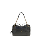 Black Calf Leather Bos Taurus Shoulder Bag
