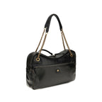 Black Calf Leather Bos Taurus Shoulder Bag