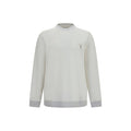 White Cotton Sweatshirt