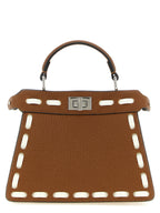 Brown Calfskin Handbag