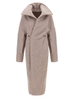 Multicolor Marabou Coat