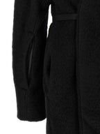Black Marabou Coat