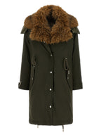 Bicolor Polyamide Parka