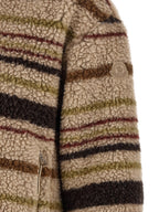 Brown Polyester Cardigan