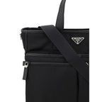 Black Nylon Shoulder Bag