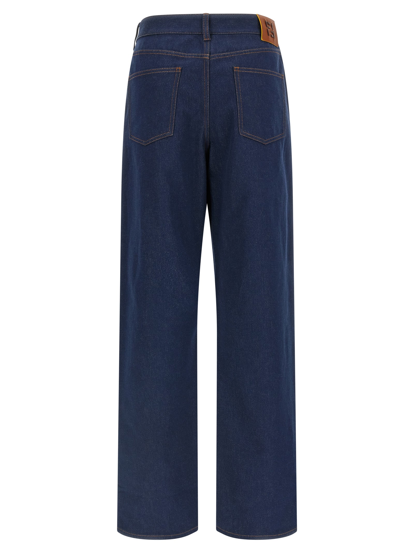 Blue Cotton Jeans Denim