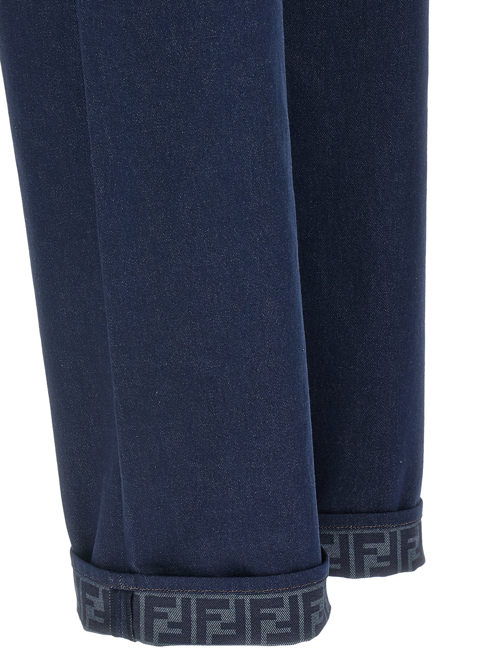 Blue Cotton Jeans Denim