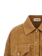 Brown Lamb Leather Leather Jacket