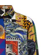 Multicolor Silk Blouse