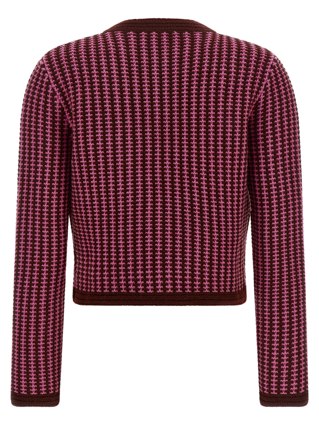 Multicolor Virgin Wool Cardigan