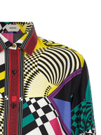 Multicolor Silk Blouse