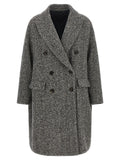Gray Virgin Wool Coat