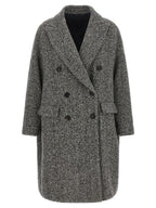 Gray Virgin Wool Coat
