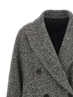 Gray Virgin Wool Coat