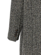 Gray Virgin Wool Coat