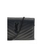Black Calf Leather Bos Taurus Wallet