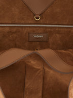 Brown Calfskin Tote Bag