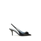 Black Calf Leather Bos Taurus High Heel Pumps