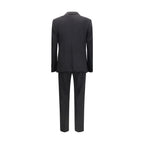 Black Wool Oves Aries Two-Piece Suit