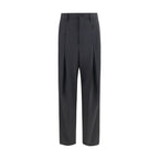 Black Wool Oves Aries Dress Pants