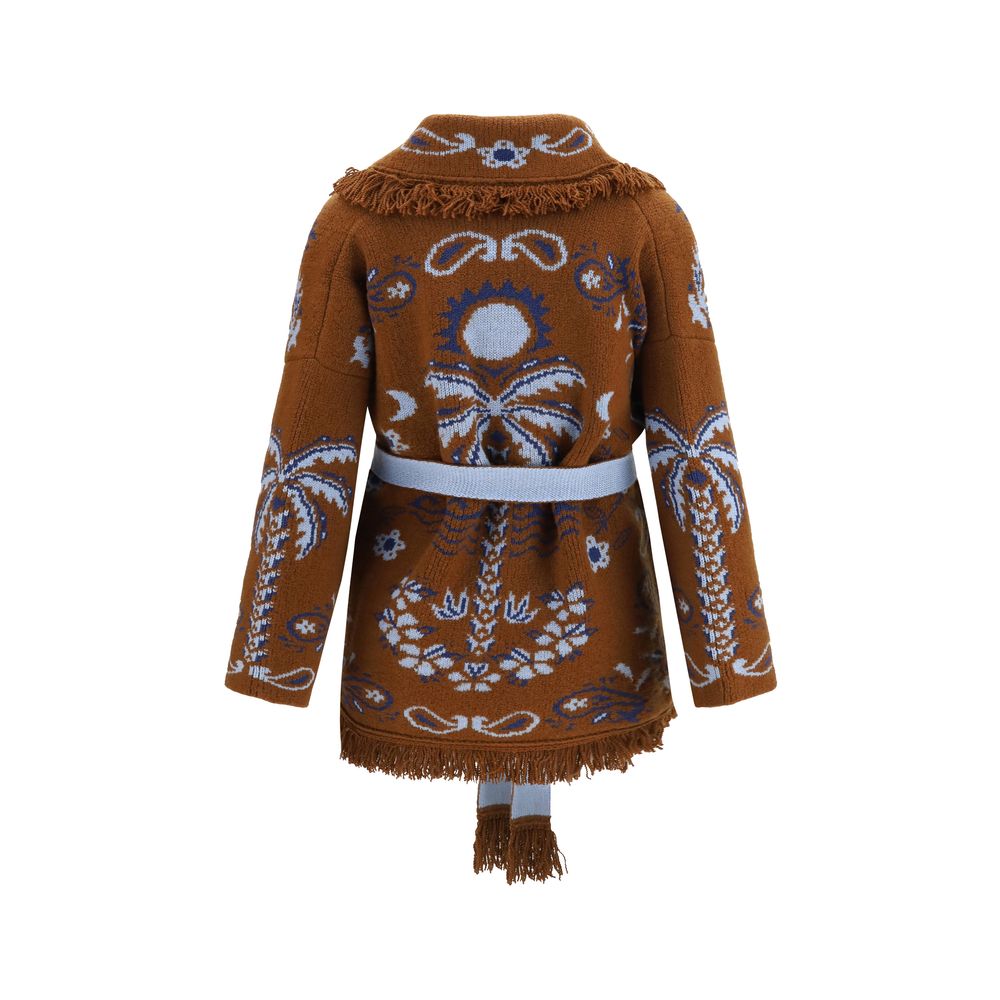 Brown Wool Oves Aries Cardigan