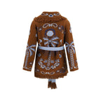 Brown Wool Oves Aries Cardigan