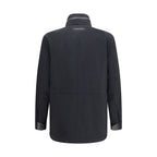Blue Wool Oves Aries Full-Length Jacket