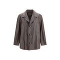 Brown Lamb Leather Leather Jacket