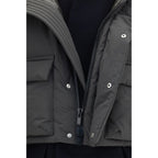 Multicolor Polyester Coat