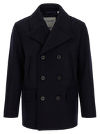 Blue Wool Coat