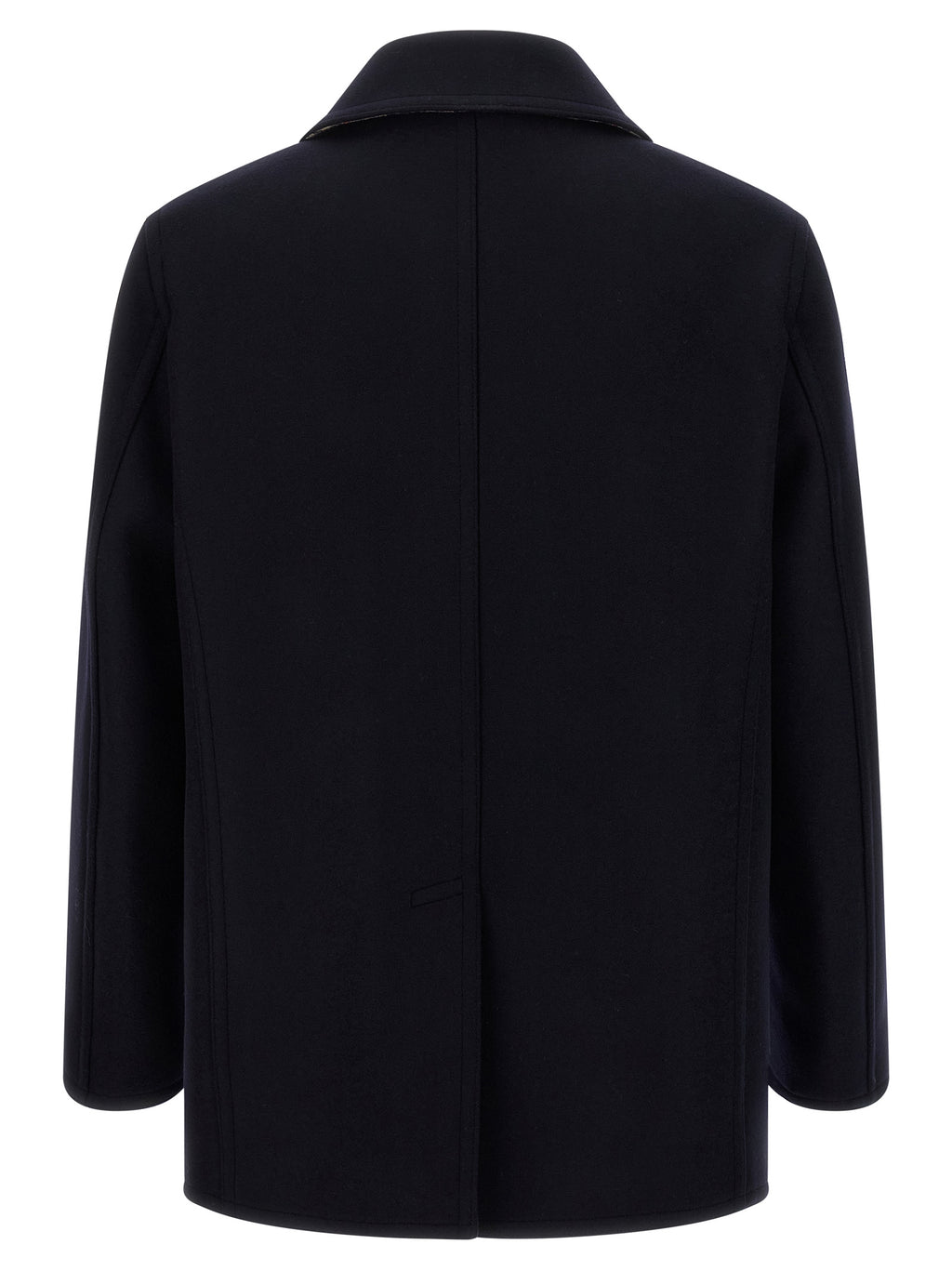 Blue Wool Coat