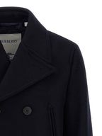 Blue Wool Coat