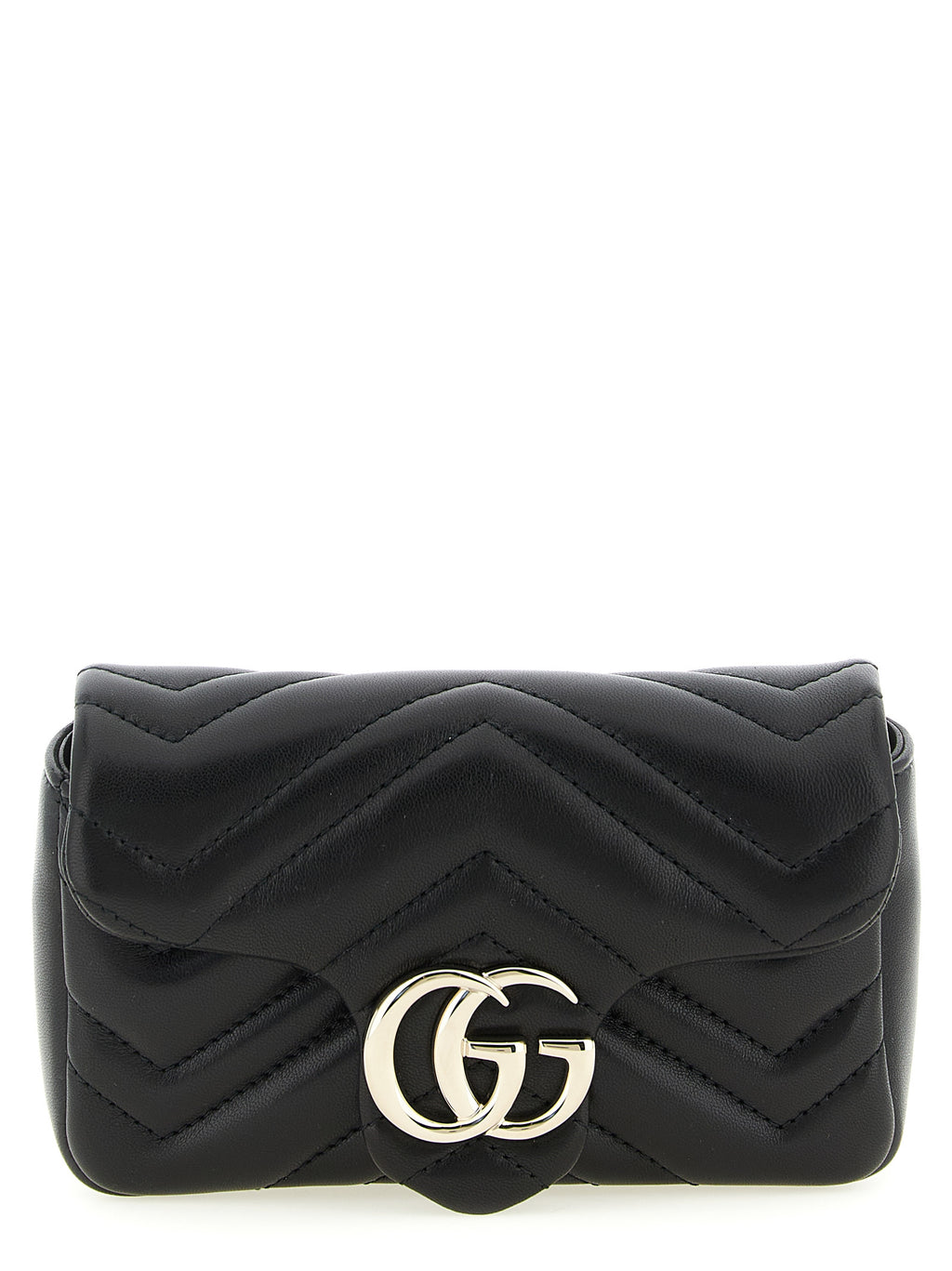 Black Lamb Leather Shoulder Bag
