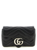 Black Lamb Leather Shoulder Bag