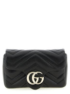 Black Lamb Leather Shoulder Bag