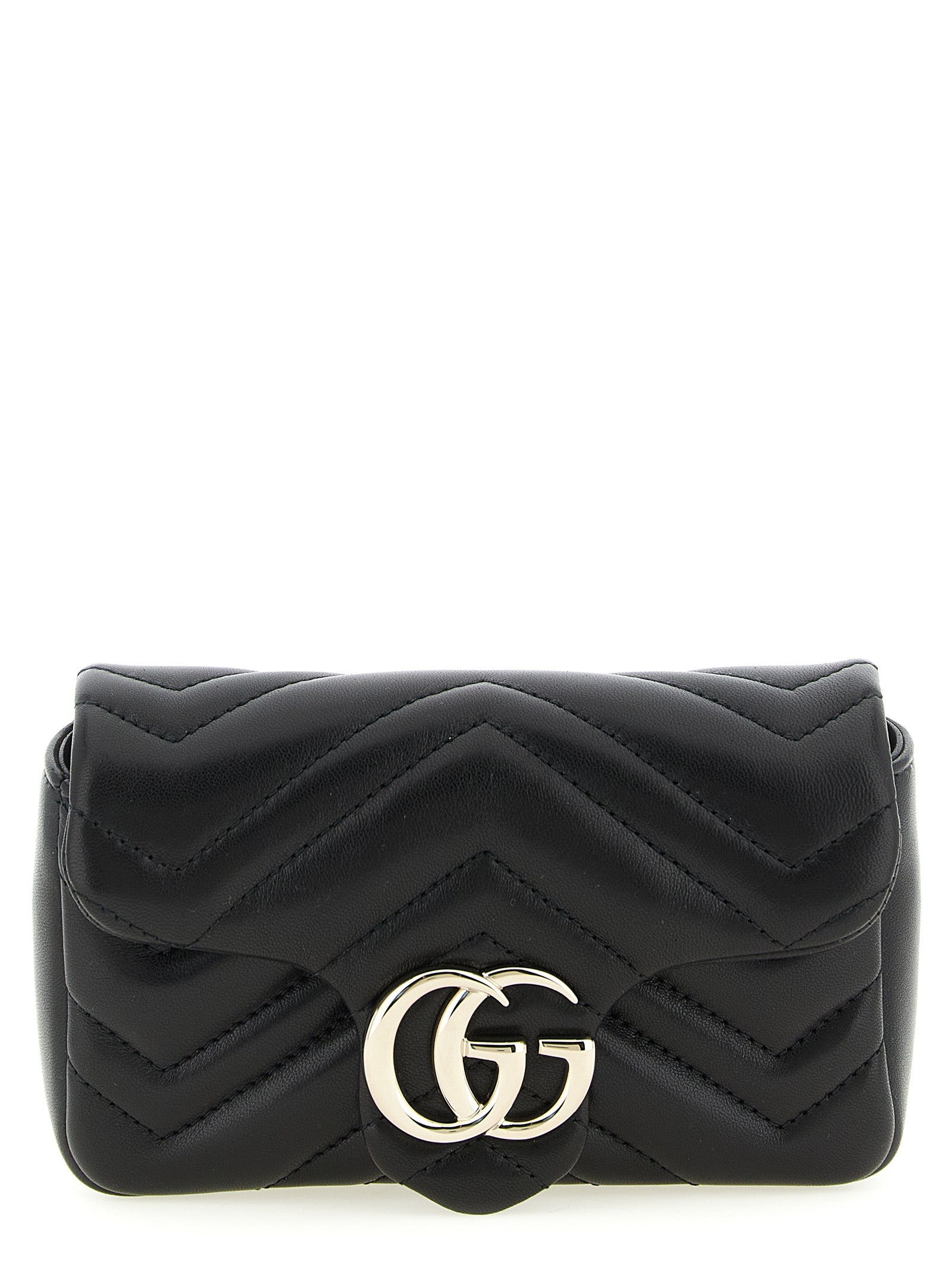 Black Lamb Leather Shoulder Bag